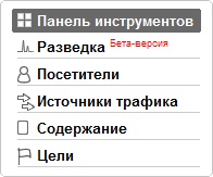 Навигация в Google Analytics